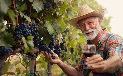 Der Weinanbau in der Toskana geht bis in die Etruskerzeit zurück.
