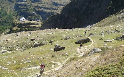 Von Sulden ins Martell-Tal über den höchsten MTB-Pass der Ostalpen.
