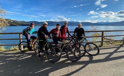 Das Umland bietet einen tollen Vorgeschmack auf die Eindrücke während eines Alpencross.