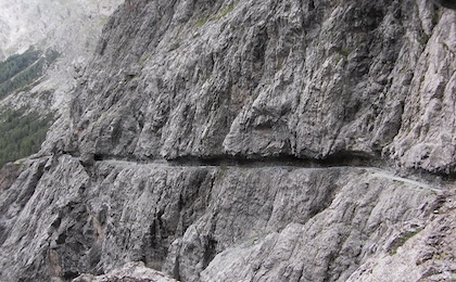 Die spektakuläre Felsengallerie zwischen Engadin und Vinschgau.