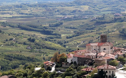 Landschaften und Weine wie in der Toskana erwarten Dich in Brda.